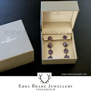 Crown Princess Victoria Style Ebba Brahe Earrings