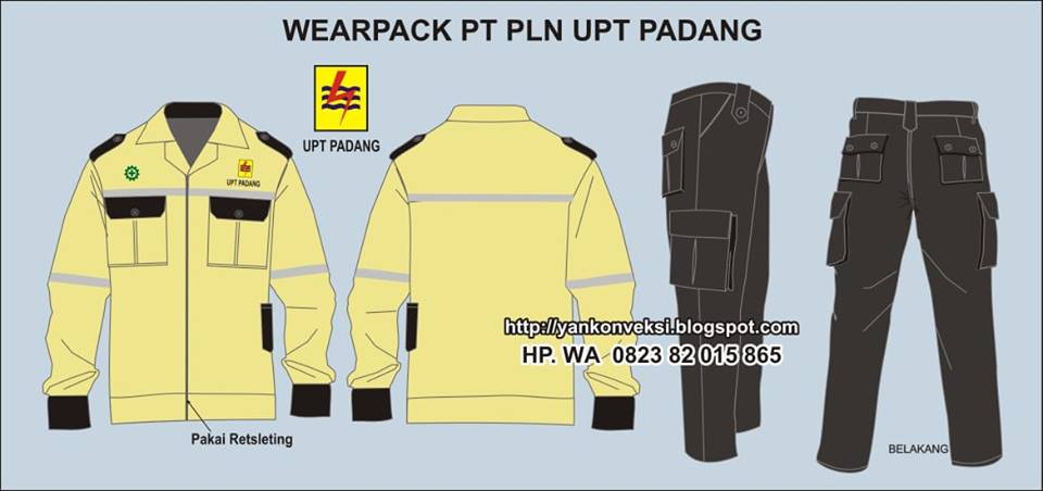 WEARPACK BAJU LAPANGAN PLN