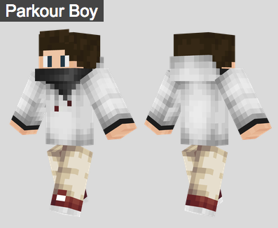 1. Parkour Boy Skin 1. Parkour Boy Skin