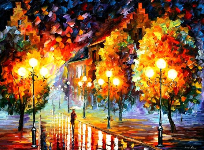 Leonid Afremov Beautiful Paintings Fine Art And You