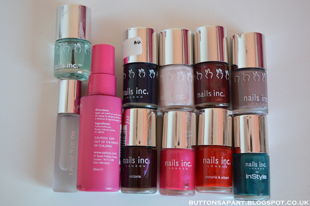 Buttons Apart: going cruelty-free and veggie: nail polish sort out