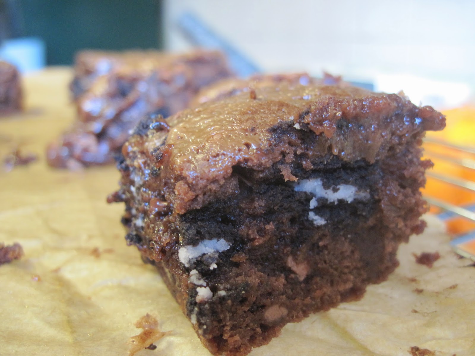 The Sugar Lump Salted Caramel Oreo Brownies