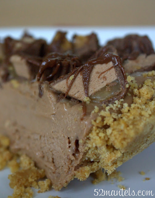 52 Mantels Nutella Candy Bar Pie {Recipe!}