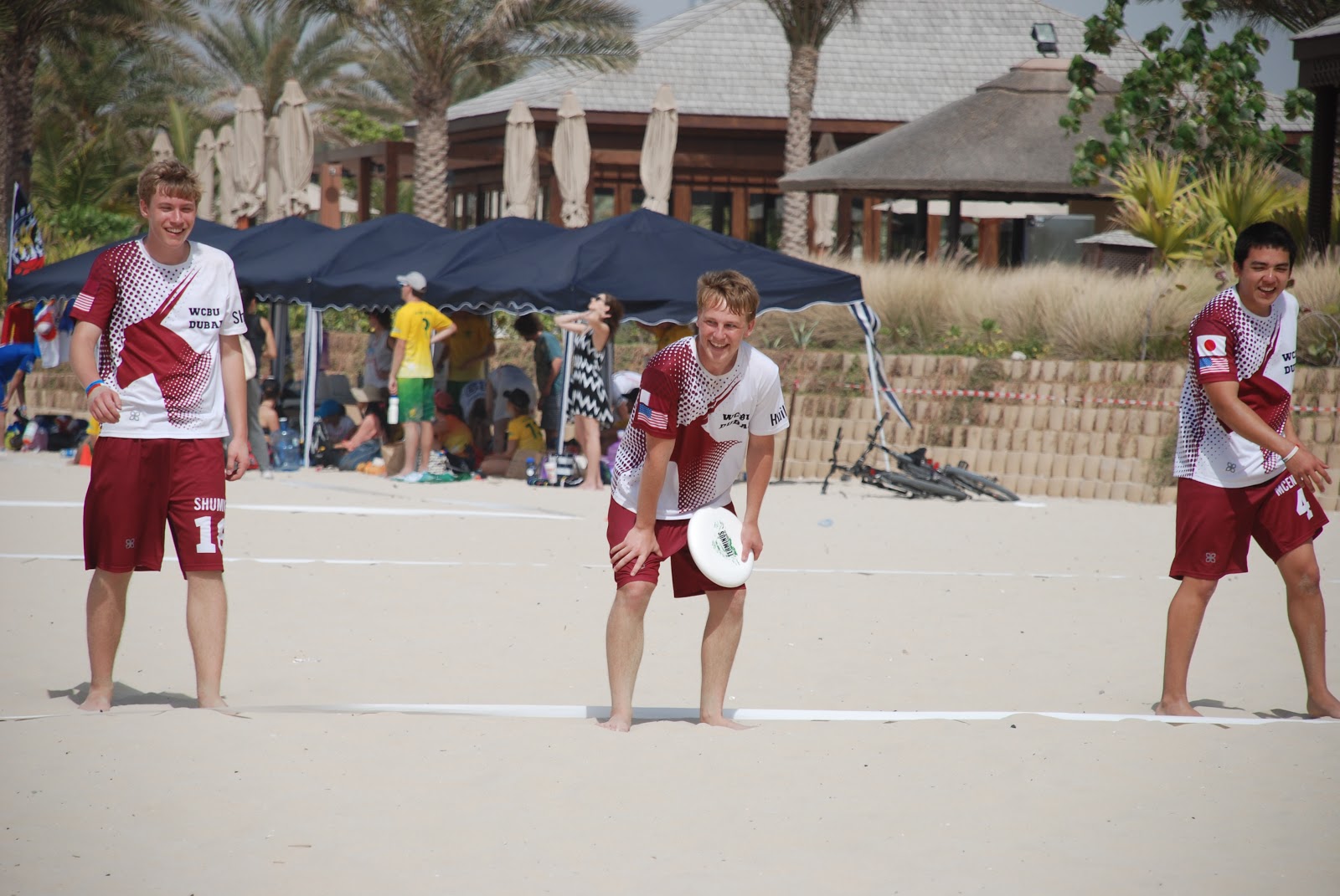 Opening the Sky World Championships for Beach Ultimate Frisbee