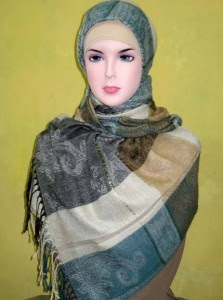 model jilbab pashmina