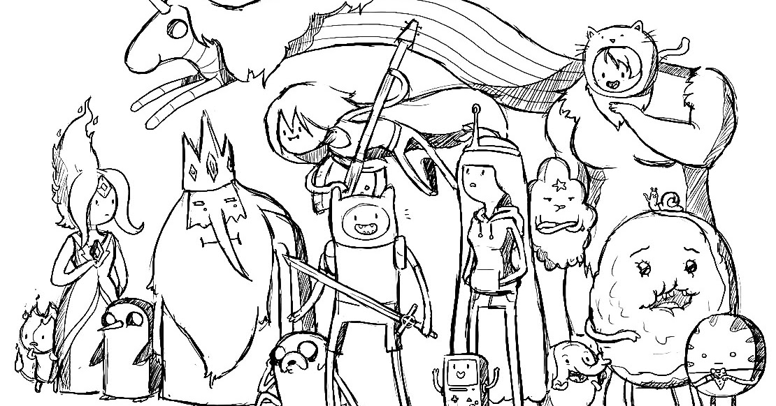 Ausmalbilder Malvorlagen Adventure time Abenteuer Zeit Ausmalbilder Malvorlagen Adventure time Abenteuer Zeit