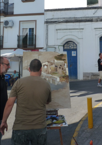 Ubrique en verde: II Concurso de pintura rápida. Los premios