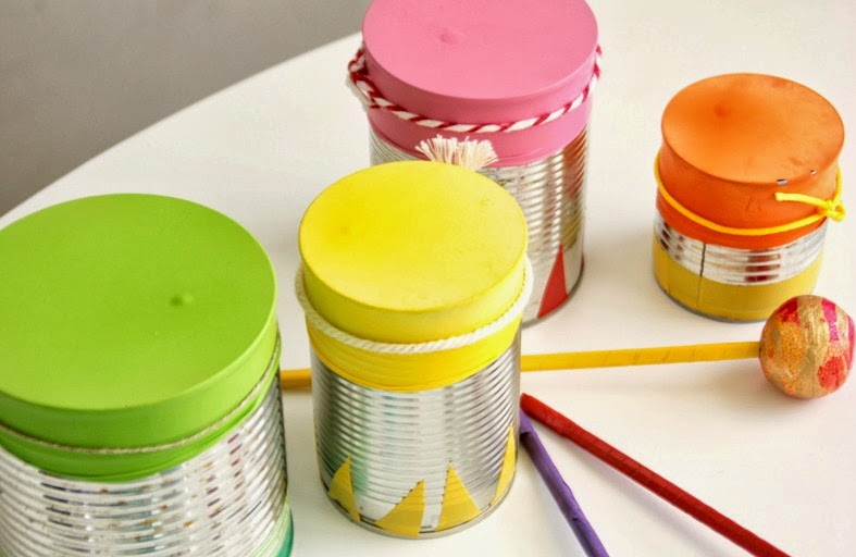 Mamà recicla Instruments musicals / Instrumentos musicales