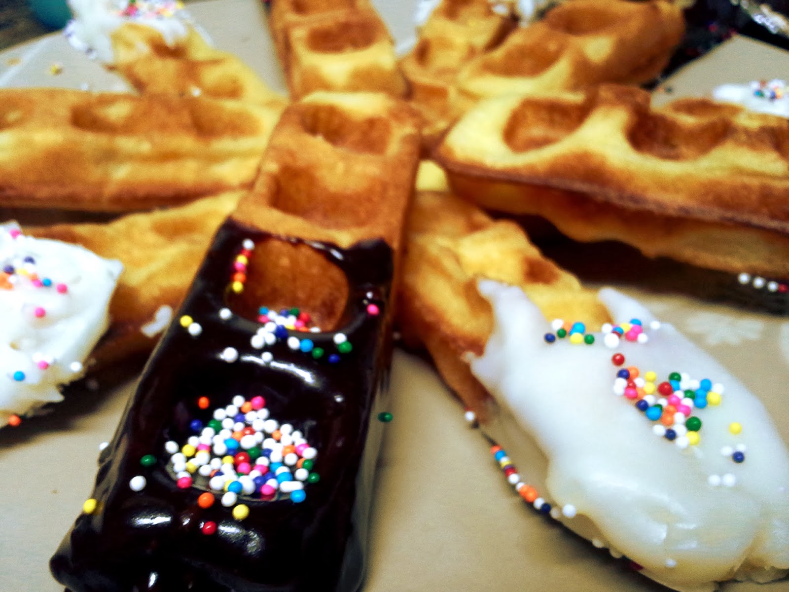 Ally in Cali Buttermilk mochi waffle sticks