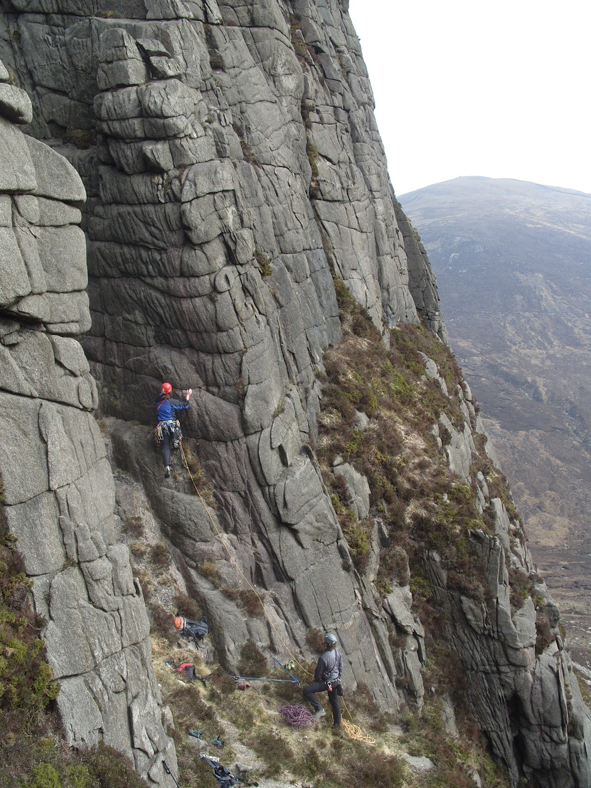 KerryClimbing Multi Pitch Climbing inThe Mournes