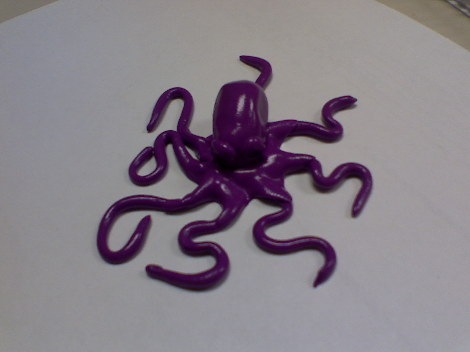 Esqueda Ink Silly Putty "sculptures"