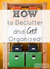 How to Declutter and Get Organized Right NOW :: OrganizingMadeFun.com