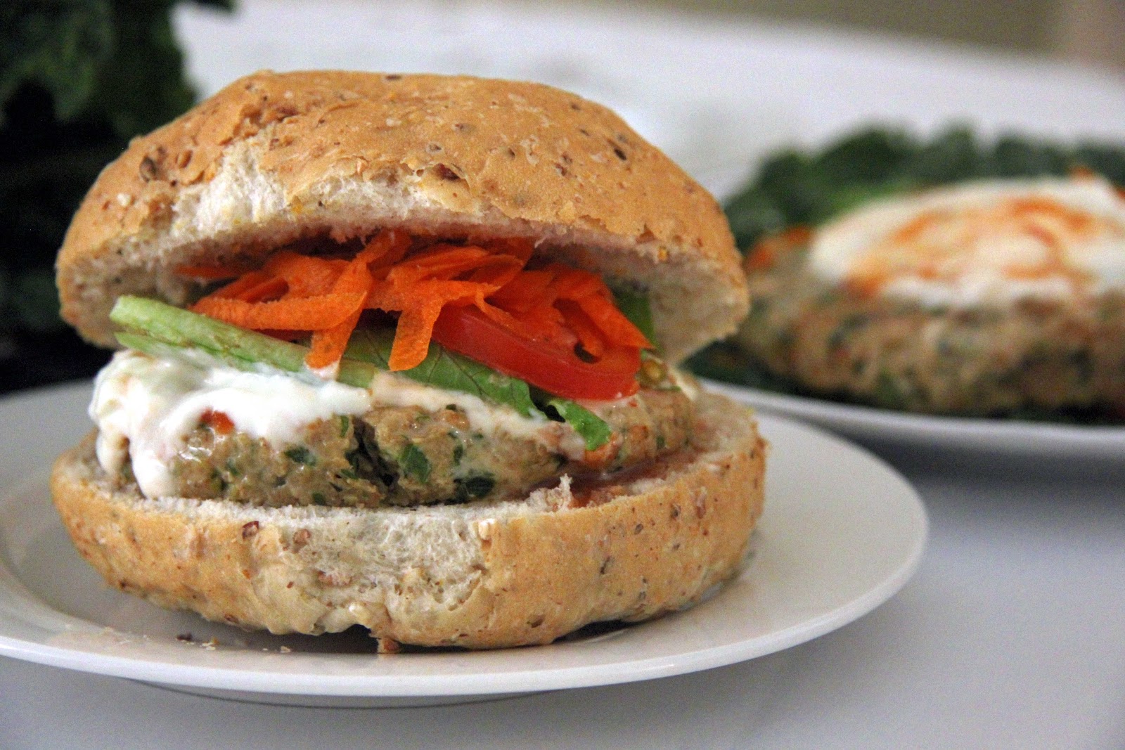 Tali's Tomatoes Thai Chicken Burgers