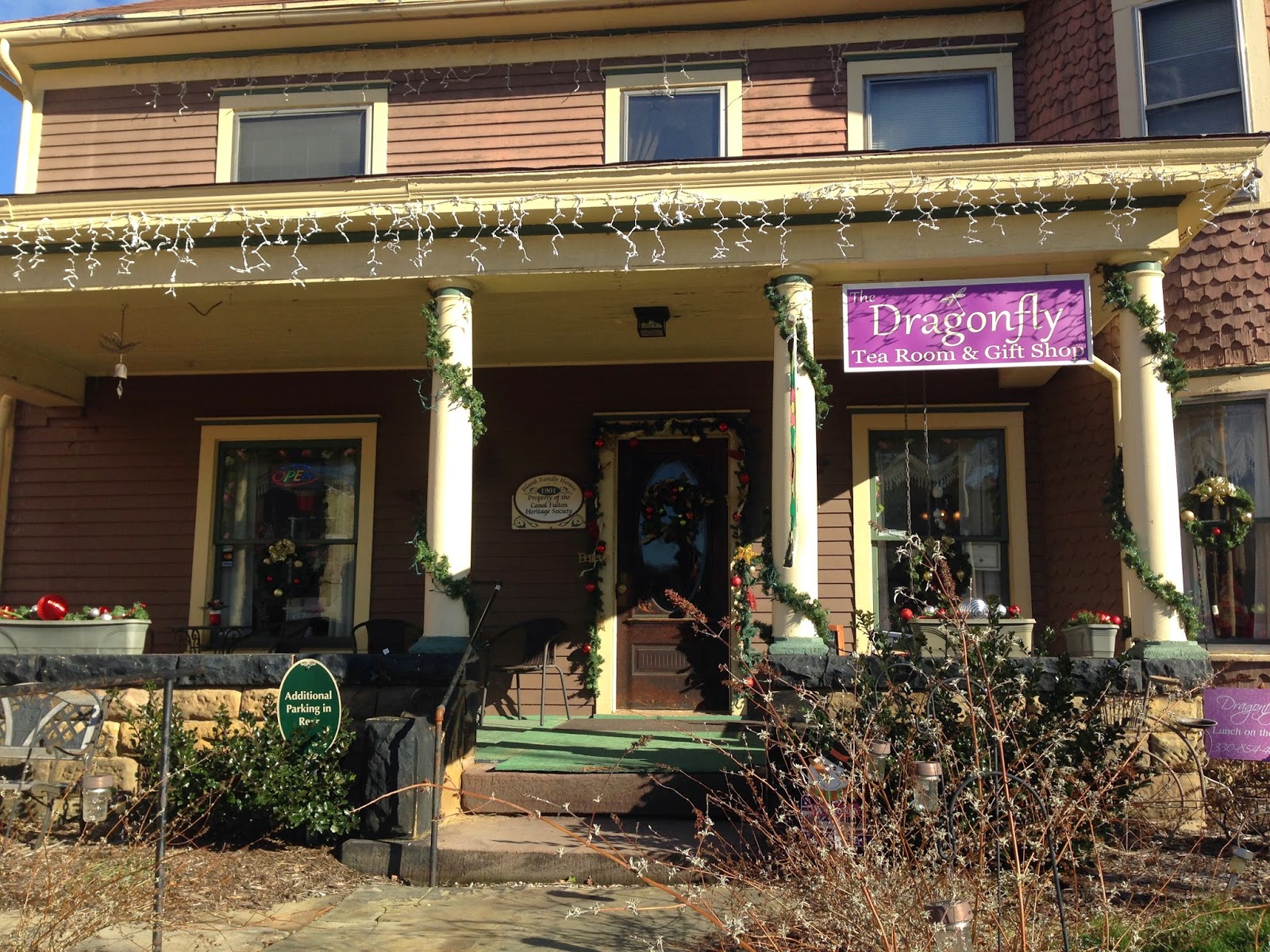 Kerrie's Cup of Tea Dragonfly Tea Room in Canal Fulton, Ohio