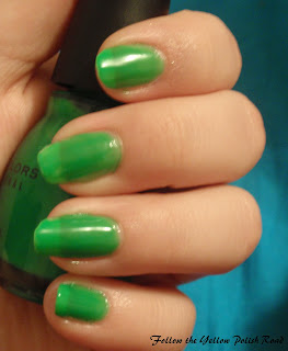 Follow The Yellow Polish Road Frankenstein Nails