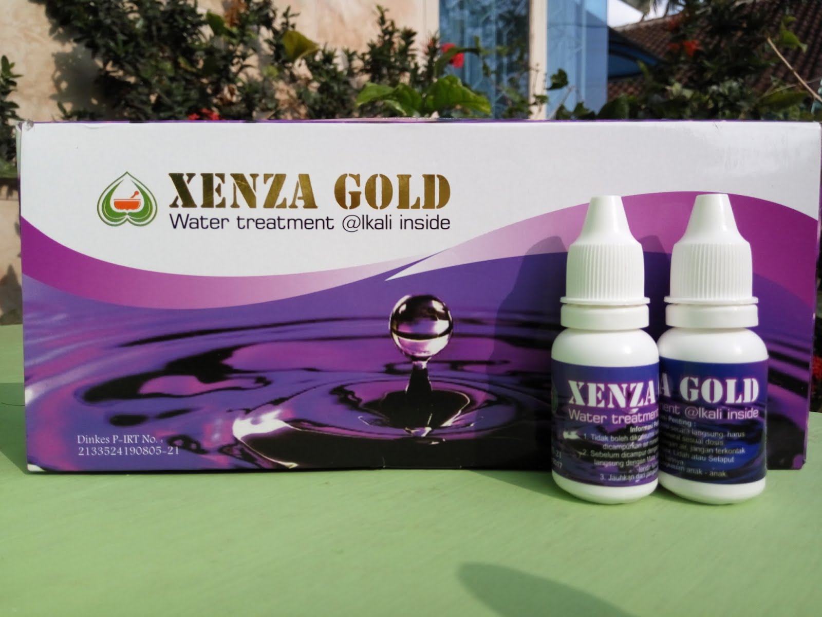 Xenza Gold Solusi Air Kesehatan Alkali