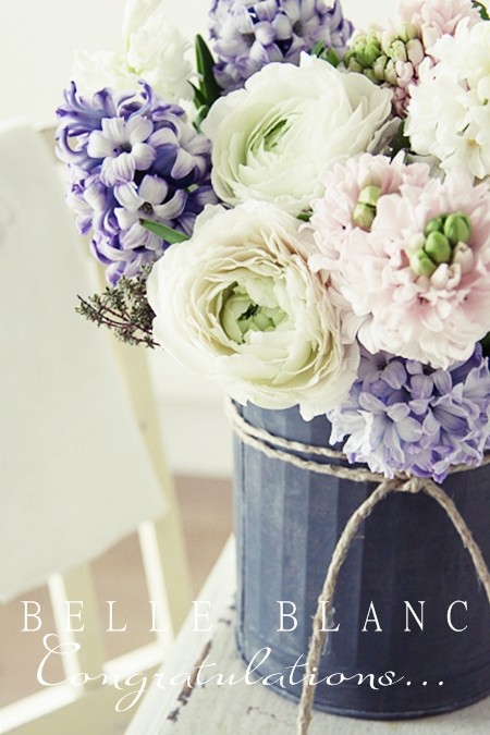 lilac peonies