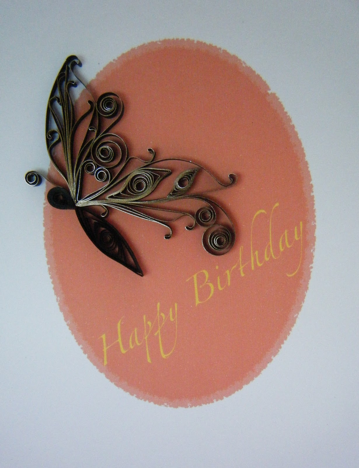 Quilliance A gilded butterfly