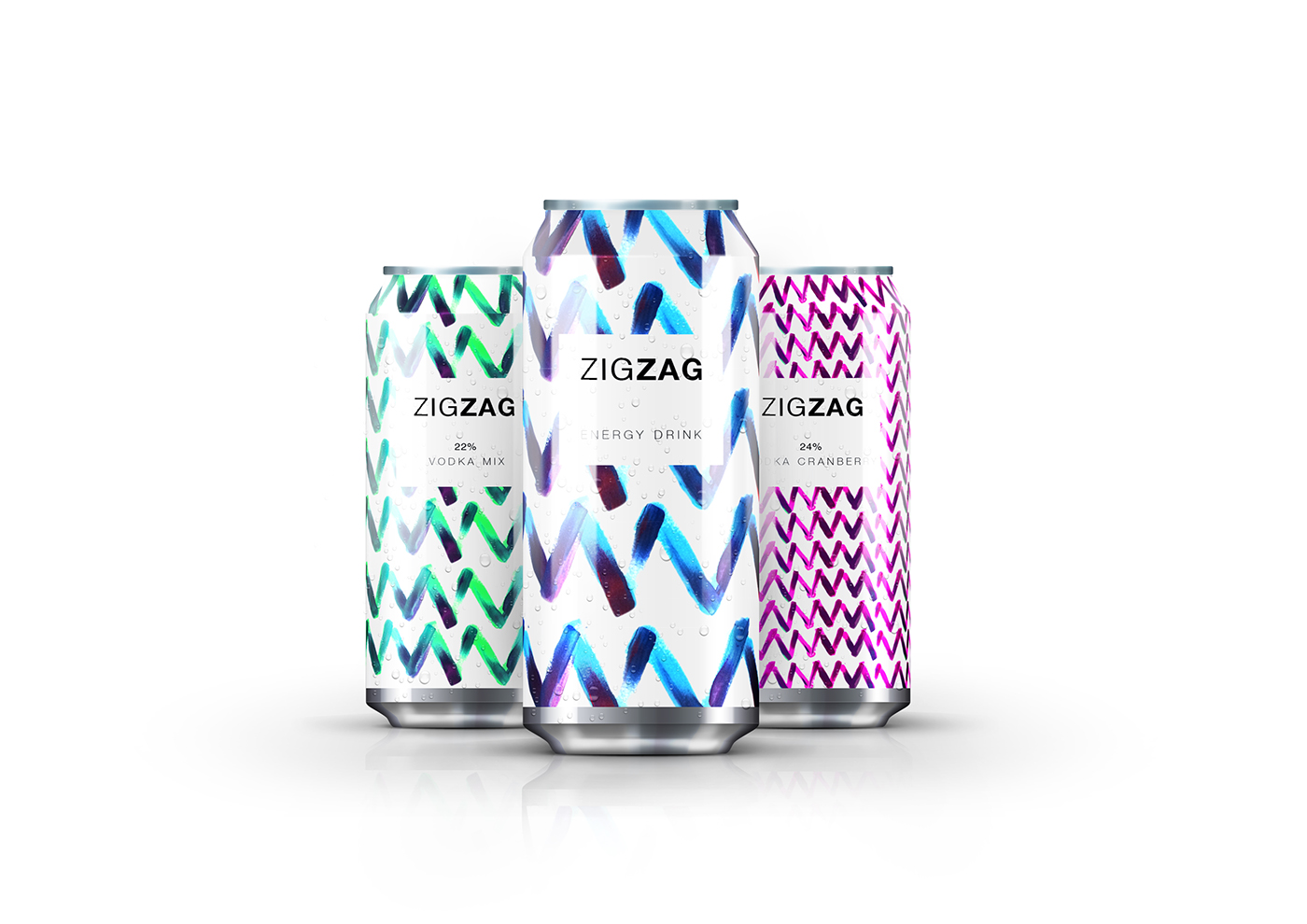 Zigzag Cans on Packaging of the World Creative Package Design Gallery