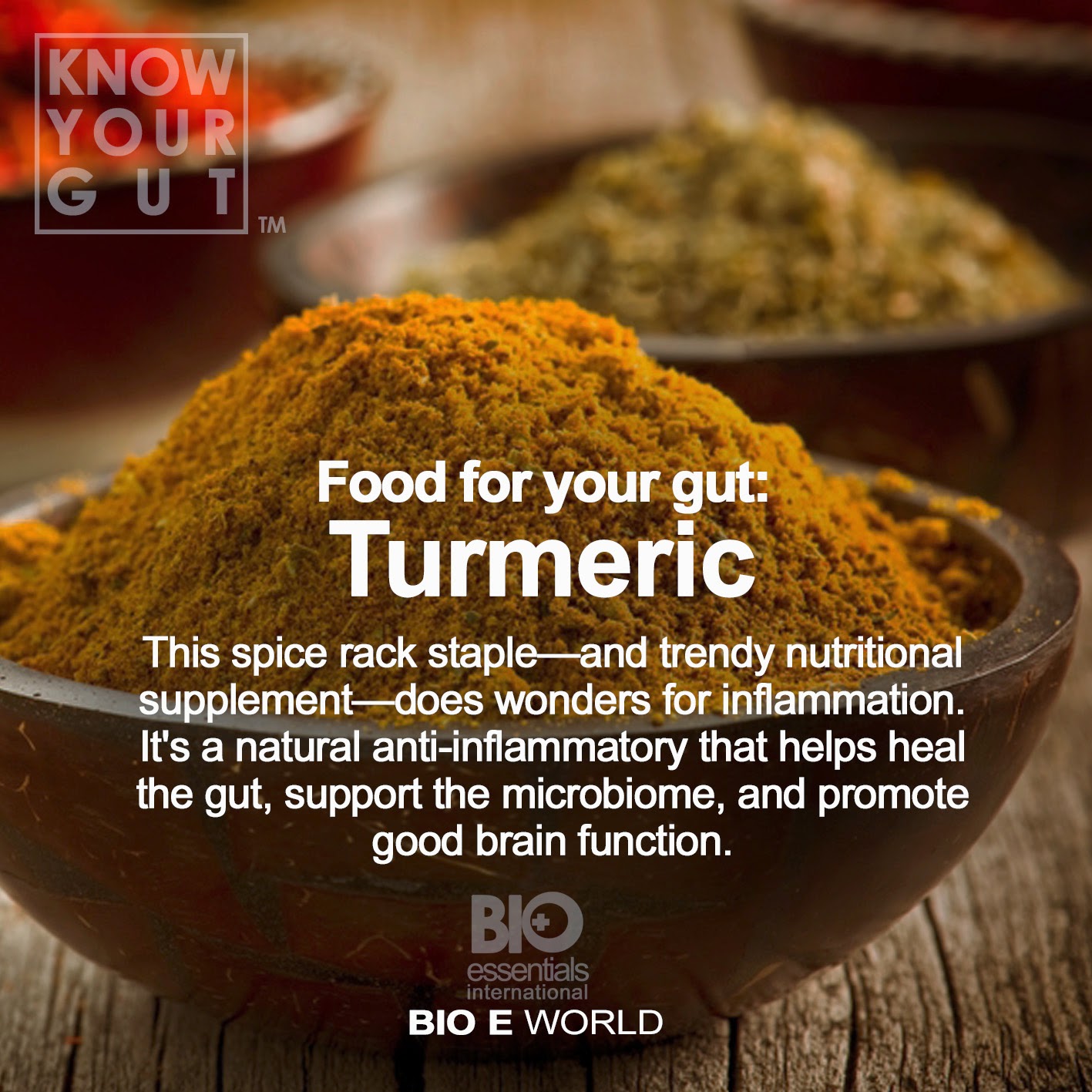 Food for your gut Turmeric