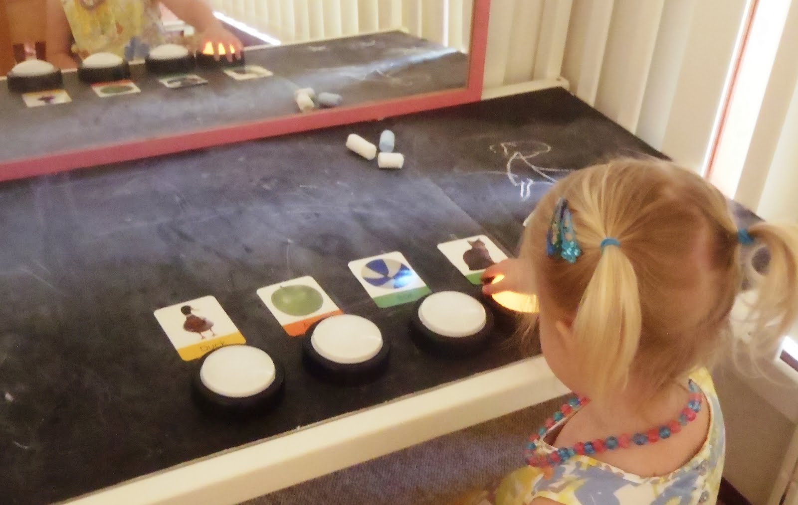 A Little Learning For Two Learning With Push Lights