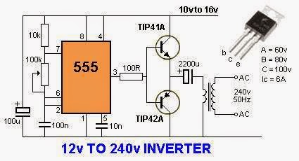 Electrical Engineering World: 12 Volts to 240 Volts Inverter 3 phase motor wiring diagram delta wye 