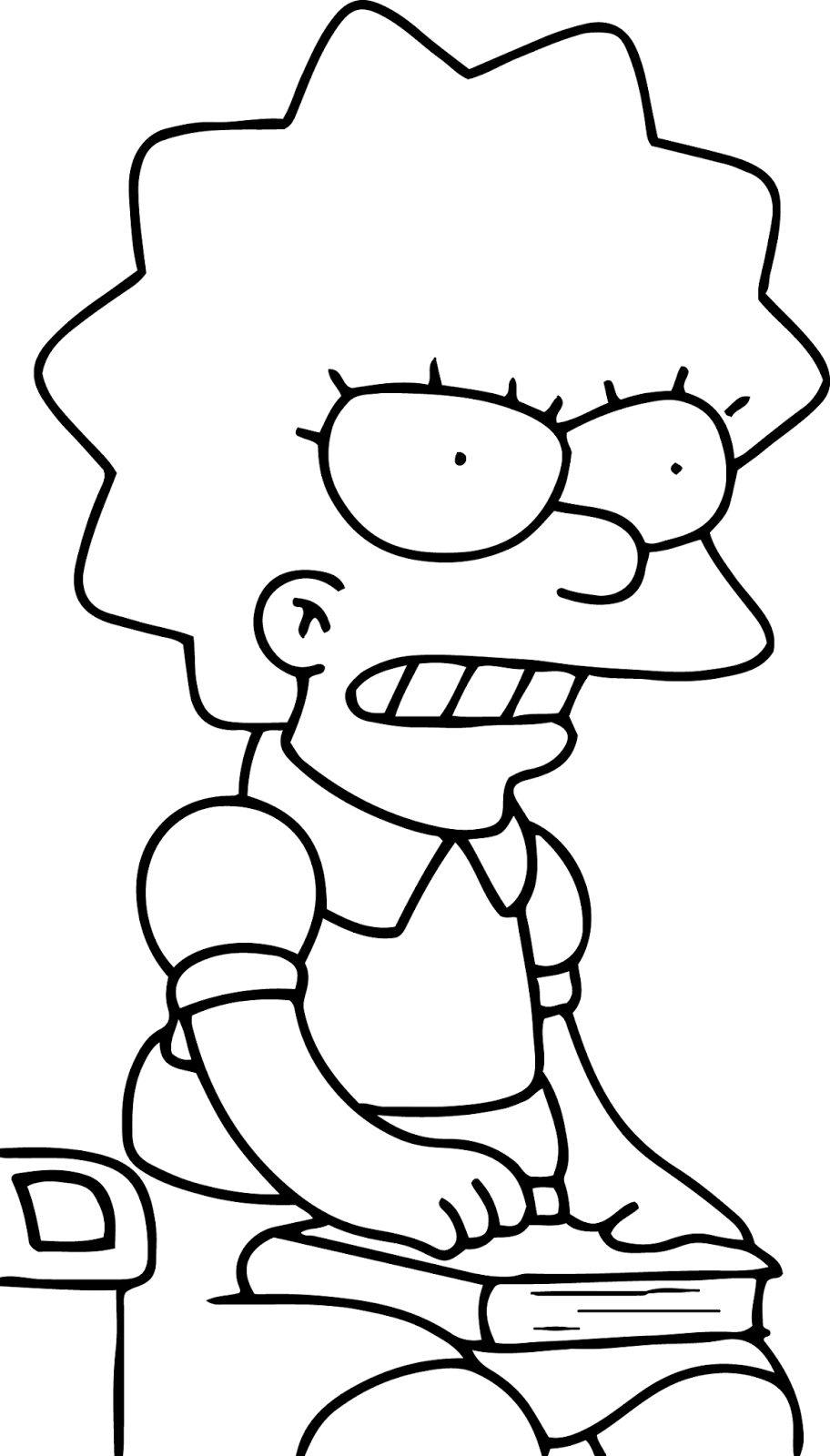 Featured image of post Imagenes De Lisa Simpson Para Colorear 209 798 likes 131 talking about this