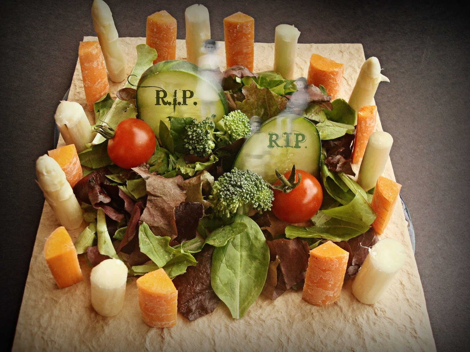 Halloween salad ideas