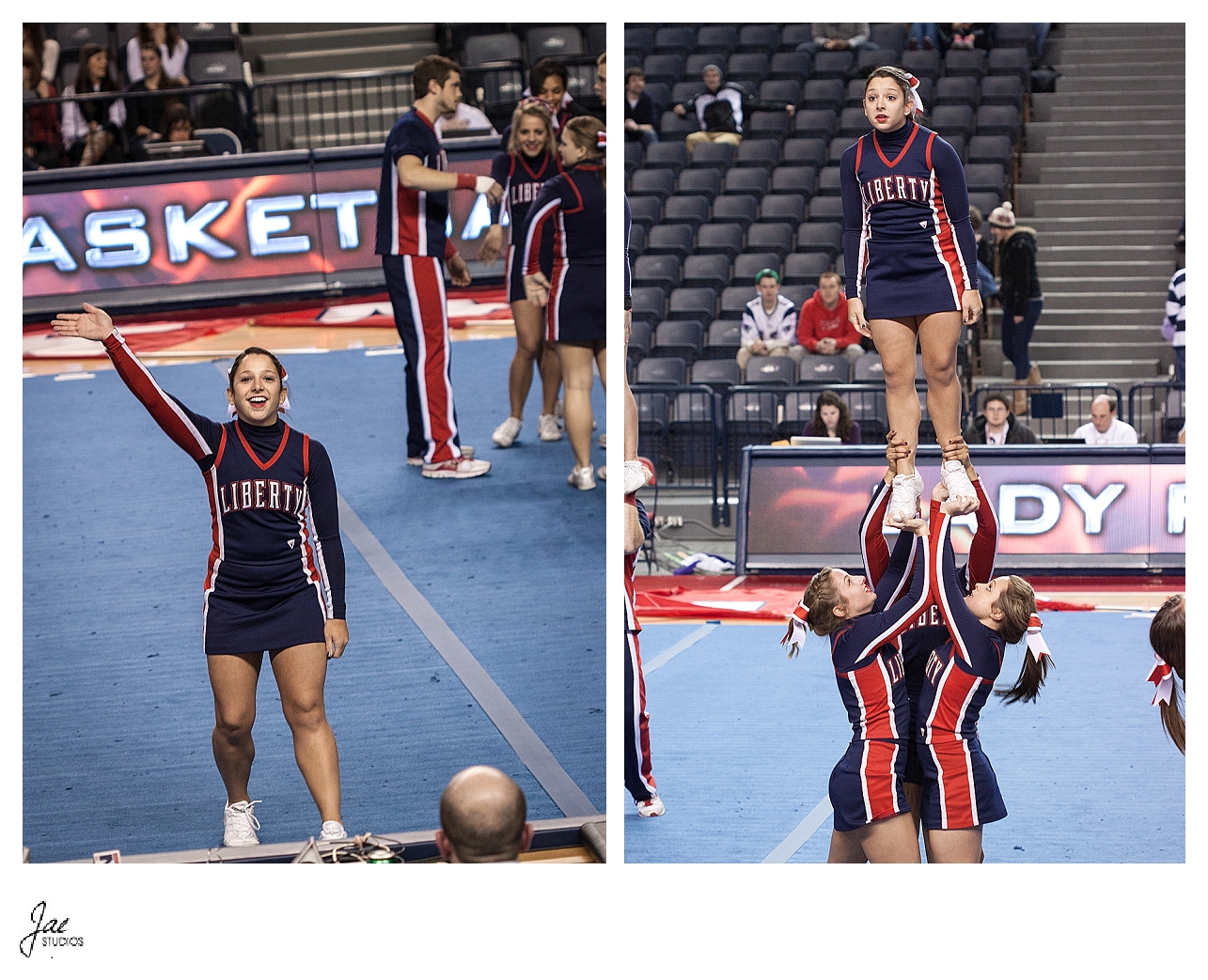 Jae Studios CHEER Liberty University Cheerleading UCA College