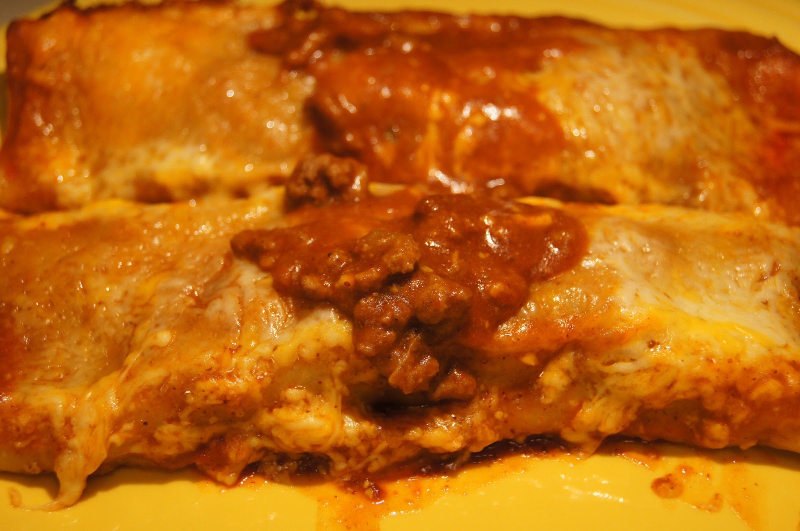 Elizabeth's Dutch Oven Beef Enchiladas
