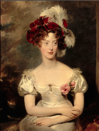Duchessa de Berry, 1825