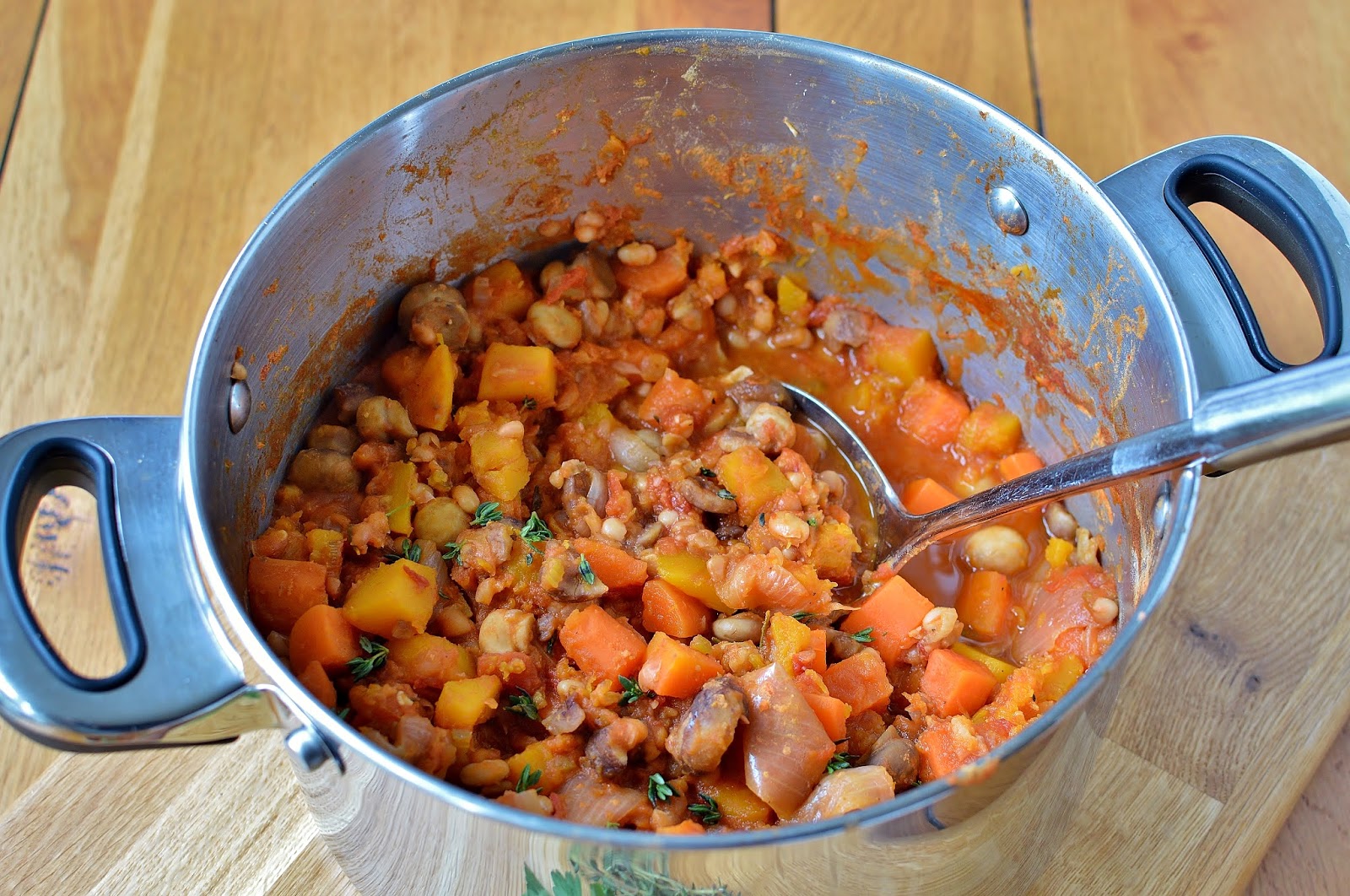 Stove Top Vegetable French Cassoulet Suma Bloggers Network GF SCD