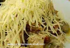 resep praktis dan mudah membuat (memasak) masakan khas perancis ayam Marengo spesial enak, lezat