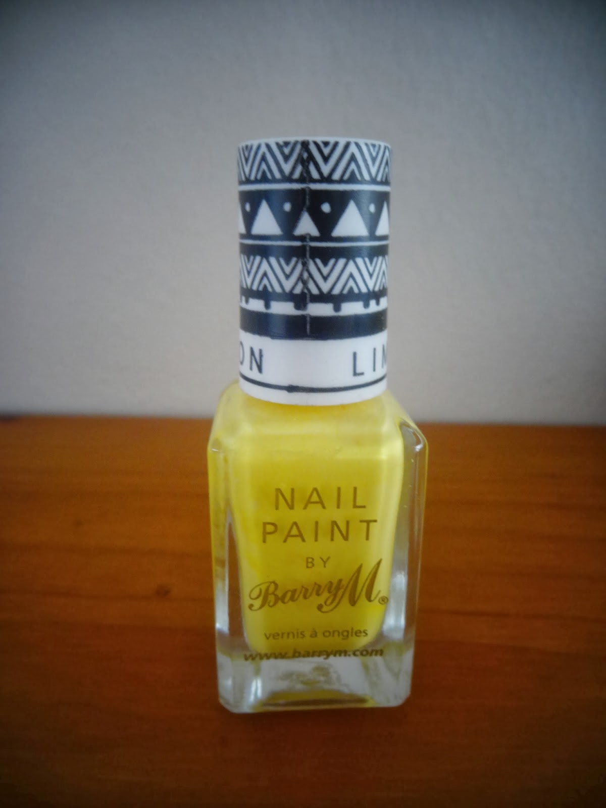 Nail Paint by Barry M Limited Edition Yellow Review 1