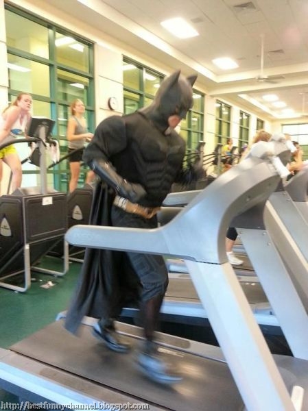 Secret training the Batman .