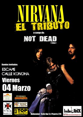 DESDE LIMA NOT DEAD CON TRIBUTO A NIRVANA