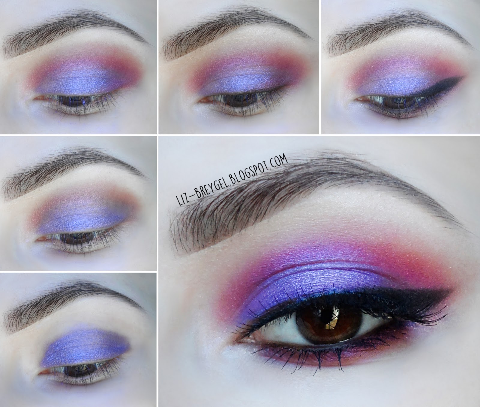 Easy Purple & Red Makeup Tutorial