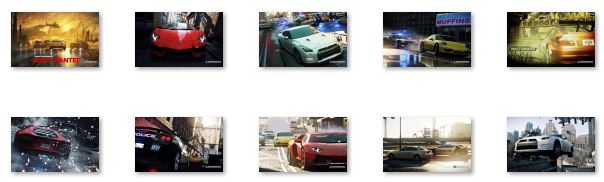 Need For Speed Most Wanted Windows 8 Theme