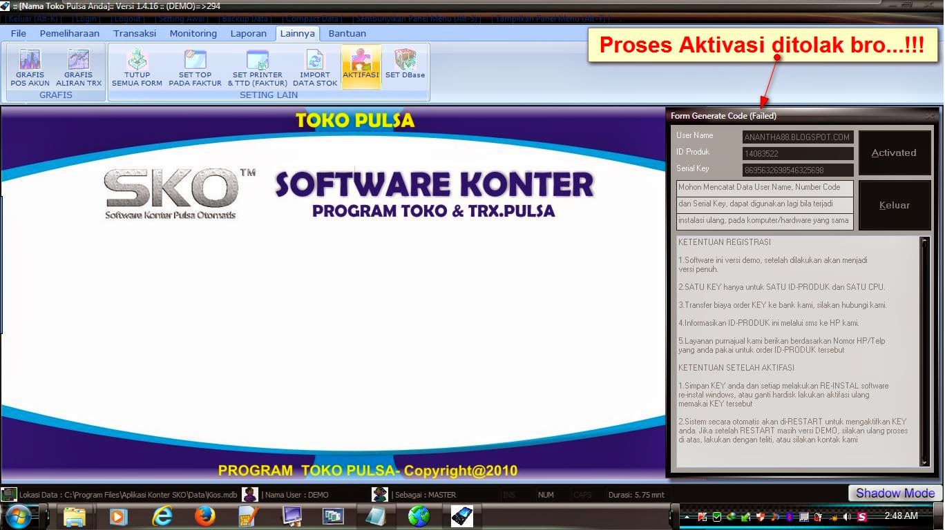 Software pulsa vre crack