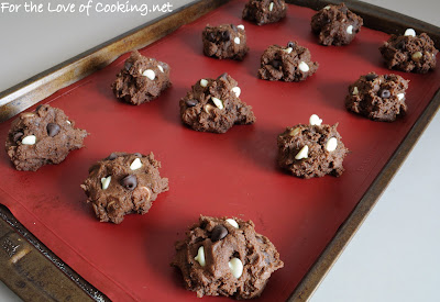 Triple Chocolate Cookies