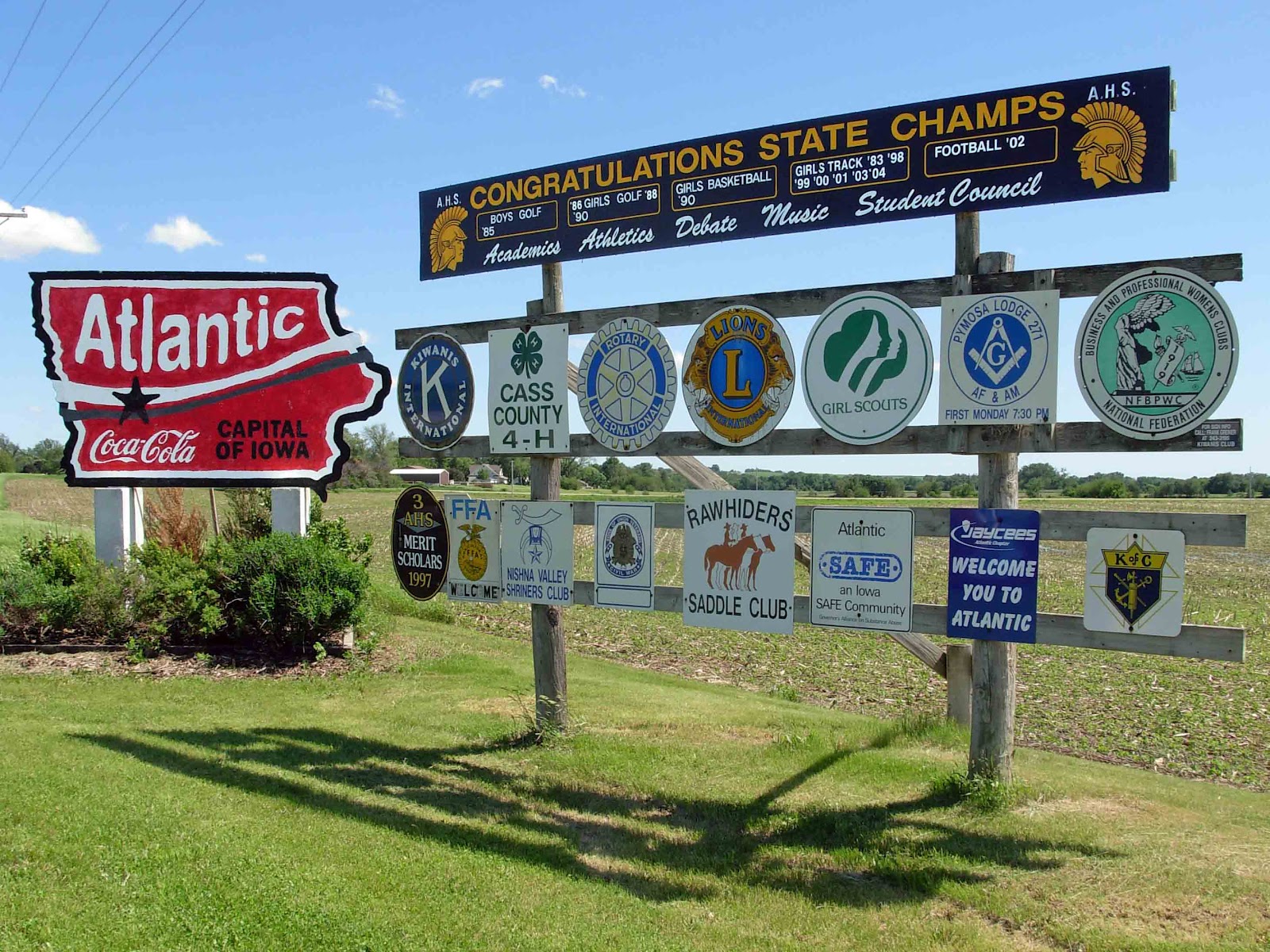 Geographically Yours Atlantic, Iowa