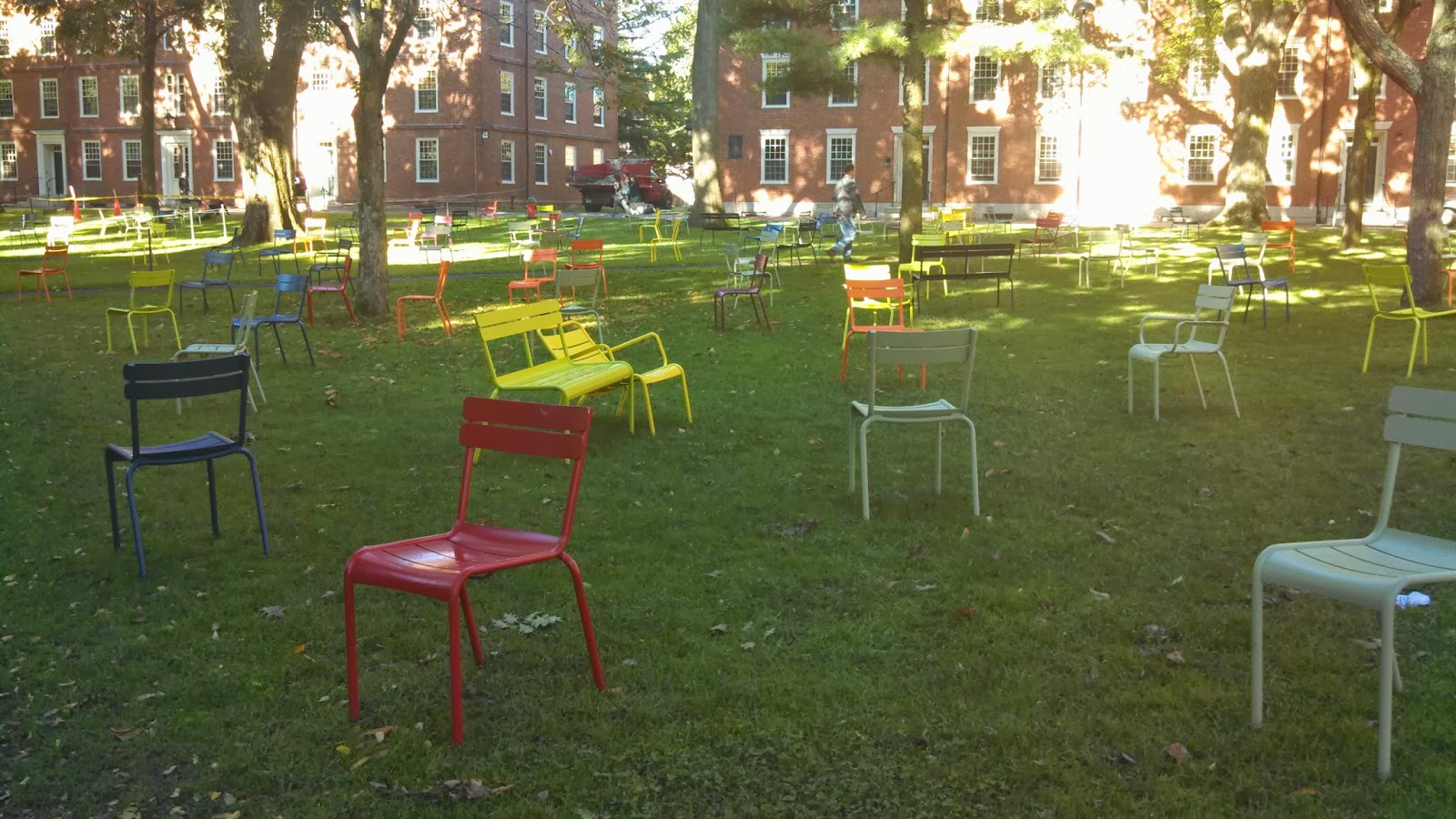 Where Are The Bagels Harvard Presents Outdoor Furniture Options