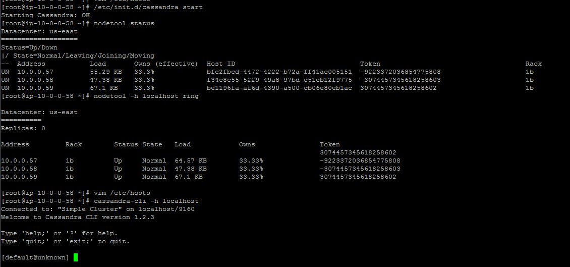 Cloud for Beginners Install Cassandra Cluster within 30 minutes