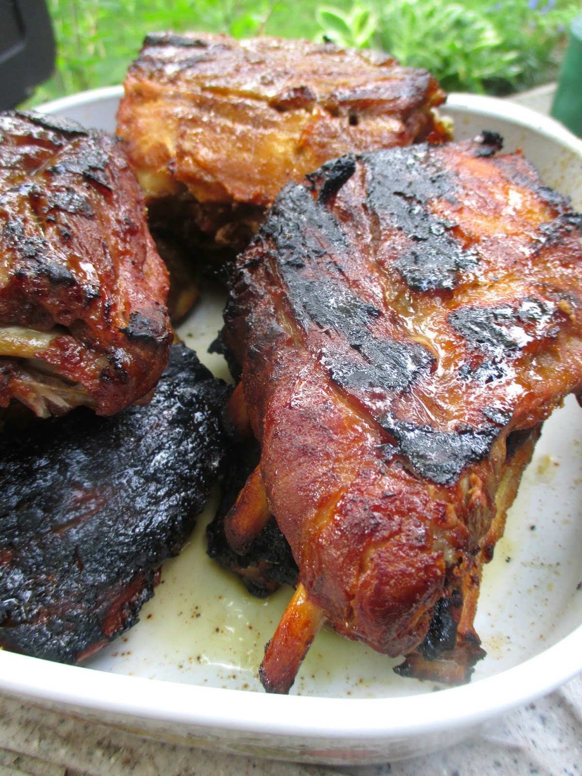 Just my Stuff Orange Chili variation of BarBBarn Style Pork Ribs