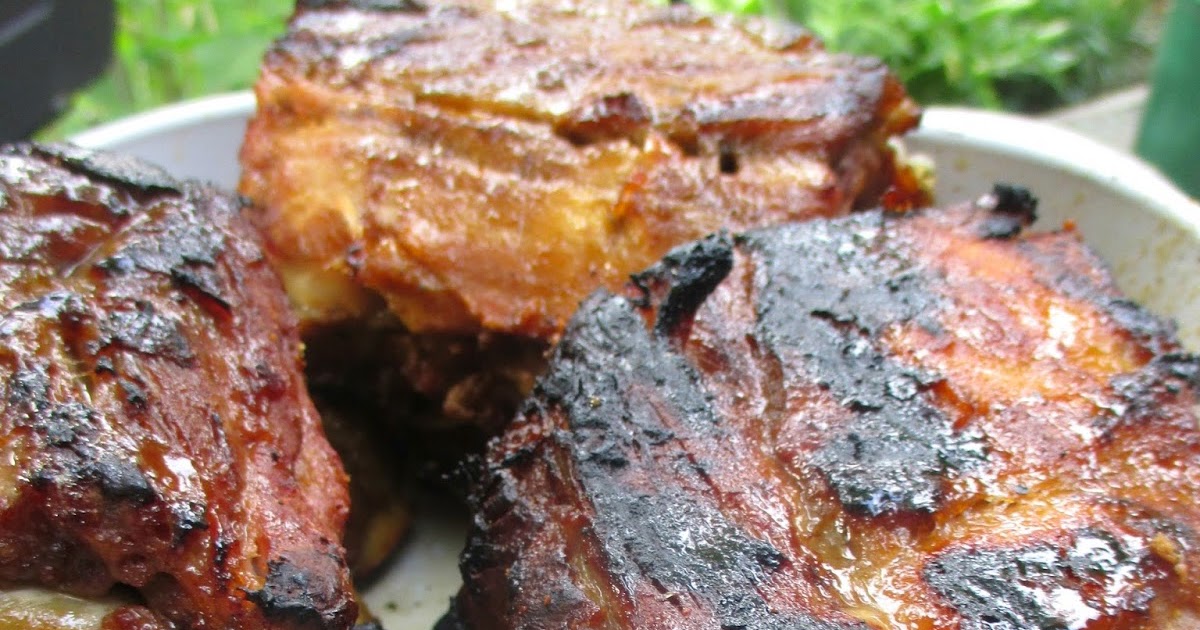 Just my Stuff Orange Chili variation of BarBBarn Style Pork Ribs