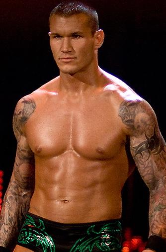 randy orton back tattoo
