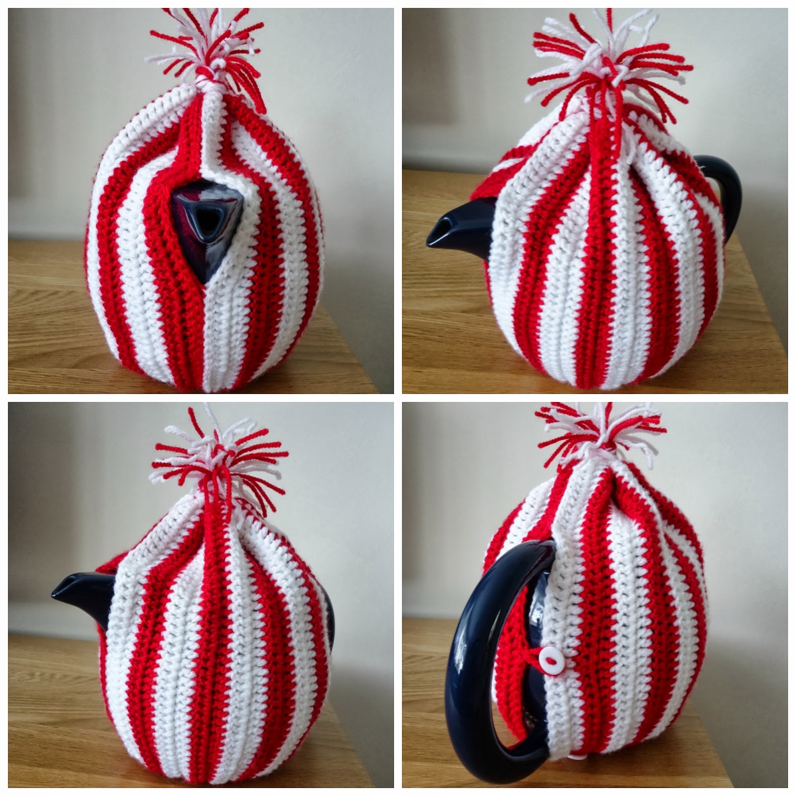 A Playful Stitch Stripy Tea Cosy Including Tutorial!