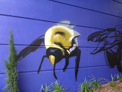 Pillars Park, Bees Mural, Capitol Hill