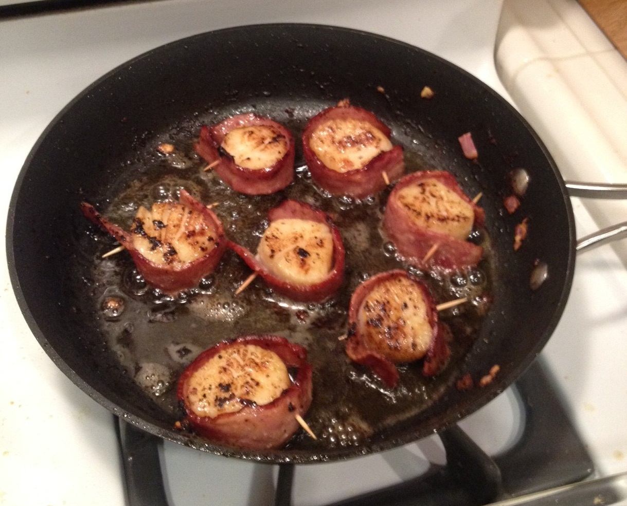THE EPICUREAN ENGINEER Turkey BaconWrapped Scallops