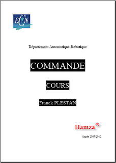 COMMANDE COURS - Franck PLESTAN  Cours+commande